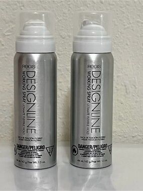 2 bundle DesignLine Working Hairspray – Silver